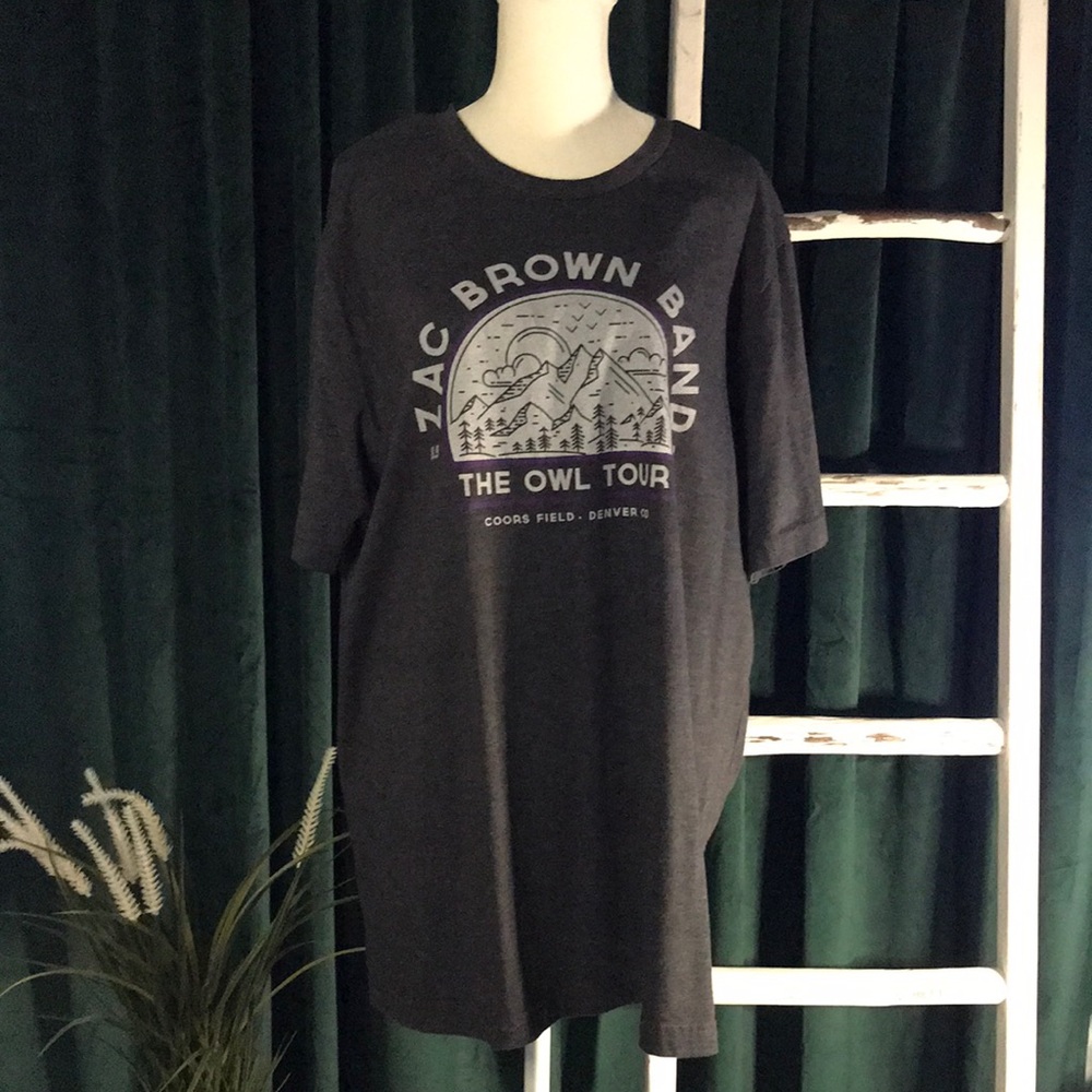 Zac Brown The Owl Tour Sz XXl